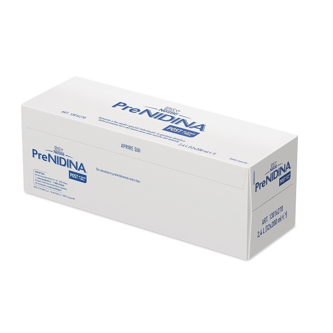 Nestl&egrave; Prenidina Post 12 Bottiglie Da 200 Ml