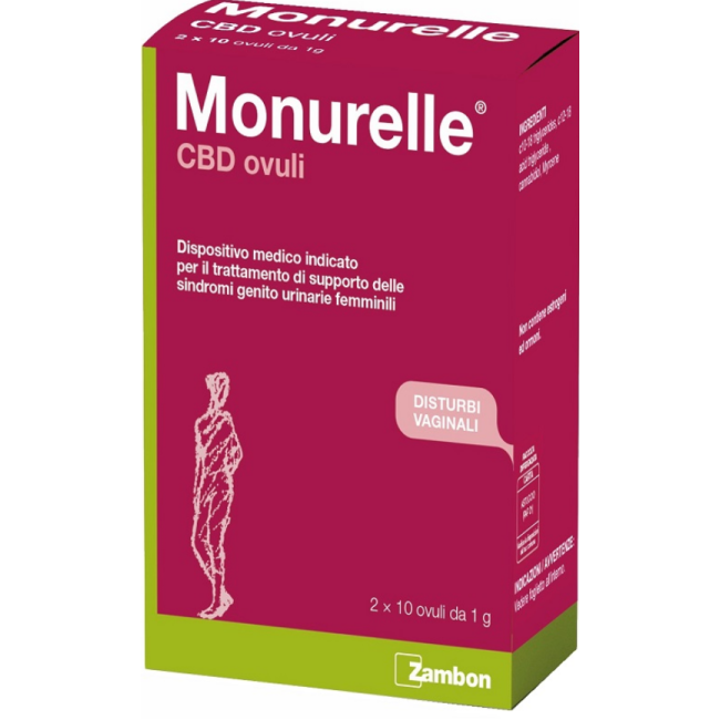 Zambon Monurelle Cbd 10 Ovuli 1 G