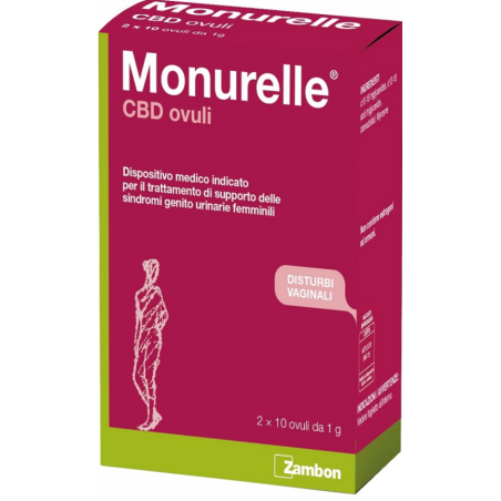Zambon Monurelle Cbd 10 Ovuli 1 G