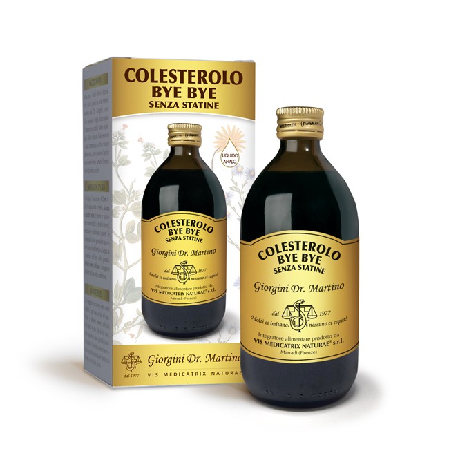 Dr. Giorgini Colesterolo Bye Bye Senza Statine Liquido Analcolico 500 Ml