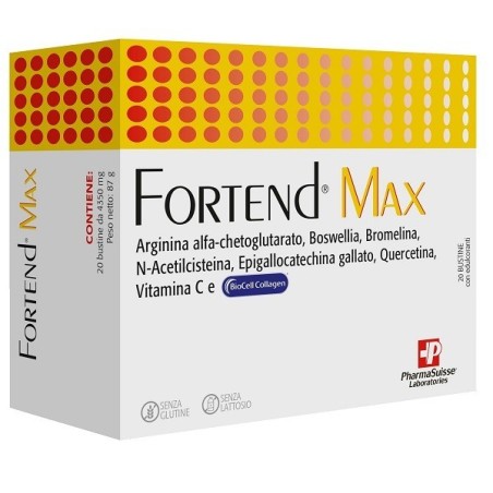 Pharmasuisse Laboratories Fortend Max 20 Bustine Senza Glutine E Lattosio