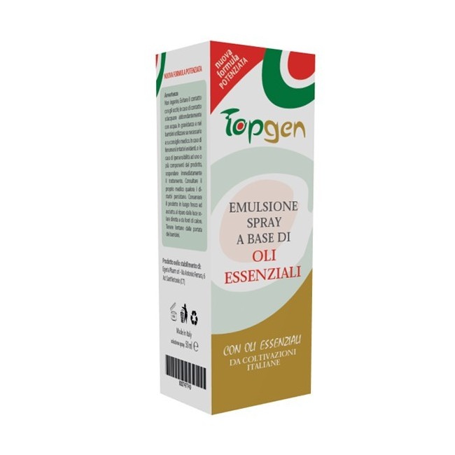 Lda Pharma Topgen Emulsione Spray A Base Di Oli Essenziali 50 Ml