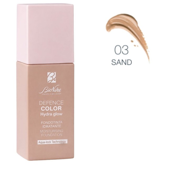 Bionike Defence Color Hydra Glow Fondotinta Idratante 03 Sand 30 Ml