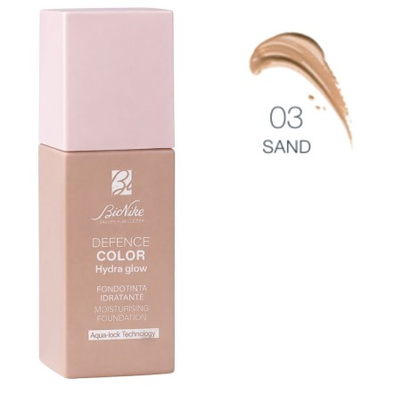 Bionike Defence Color Hydra Glow Fondotinta Idratante 03 Sand 30 Ml