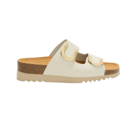 Formato
Sandalo donna disponibile nelle taglie 40, colore Off White, confezionato in scatola originale Scholl.