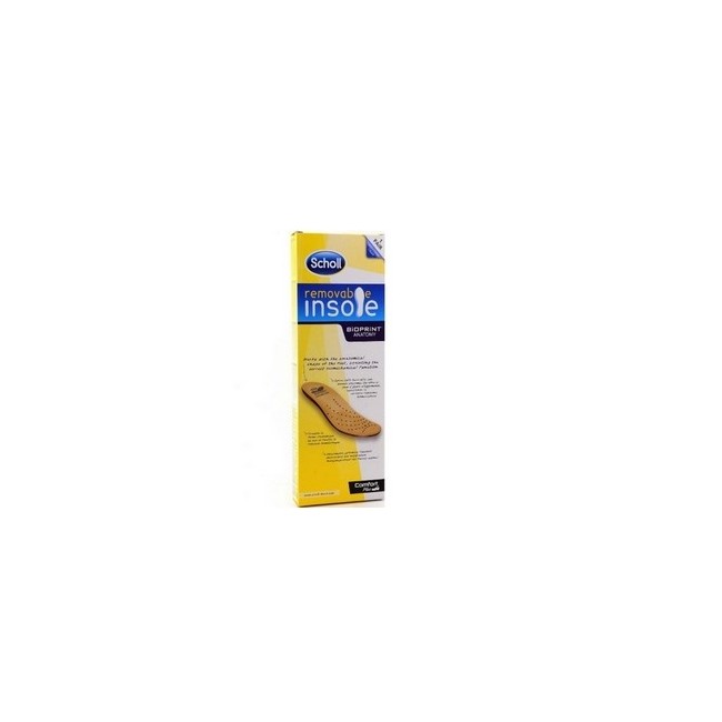 Scholl Plantare Bioprint Removable Insole 44