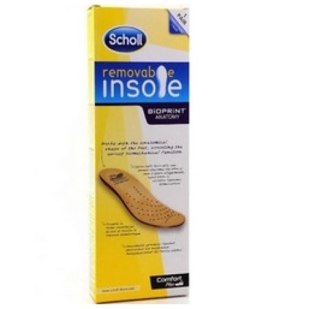 Scholl Plantare Bioprint Removable Insole 39