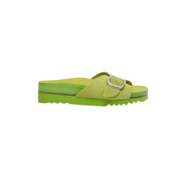 TOFFEE Sandali Scamosciati Verde Foresta 37