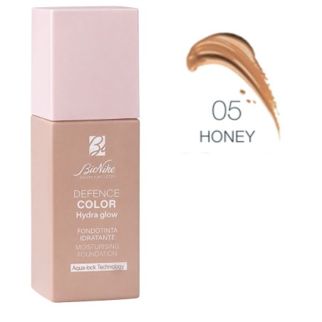 Bionike Defence Color Hydra Glow Fondotinta Idratante 05 Honey 30 Ml