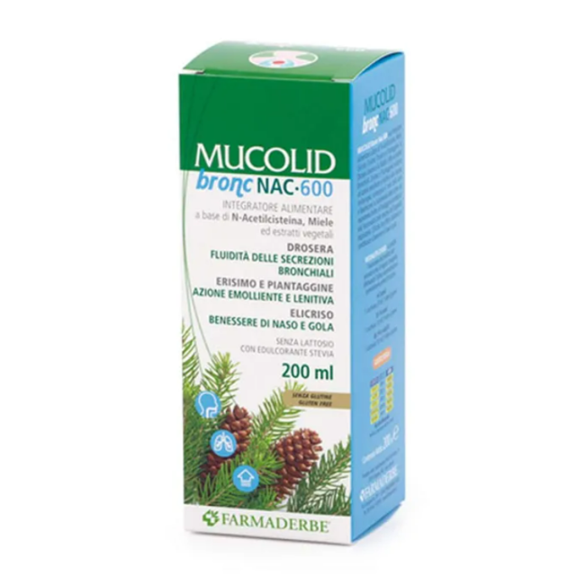 Farmaderbe Mucolid Bronc Nac 600 200 Ml
