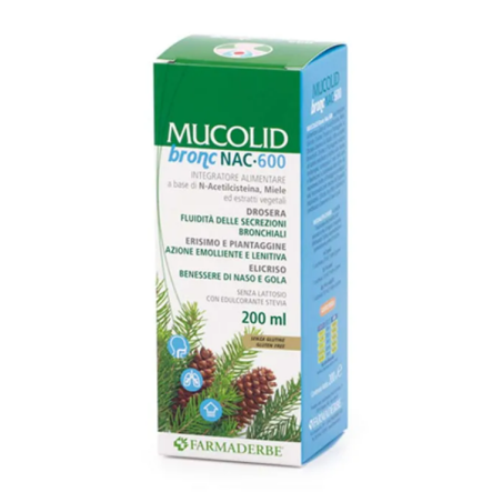 Farmaderbe Mucolid Bronc Nac 600 200 Ml