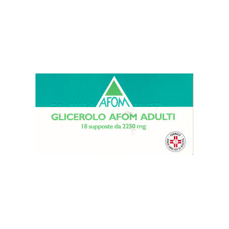 Aeffe Glicerolo Afom Bambini 1375 Mg Supposte Glicerolo Afom Adulti 2250 Mg Supposte Glicerolo
