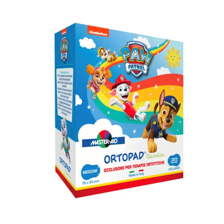 Pietrasanta Pharma Cerotto Occlusore Per Terapie Ortottiche Paw Patrol Medium 76x54 Mm 20 Pezzi