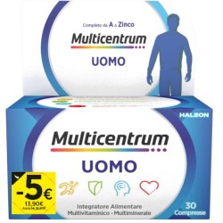 Confezione promozionale 2026 da 30 compresse di Haleon Multicentrum Donna 50+