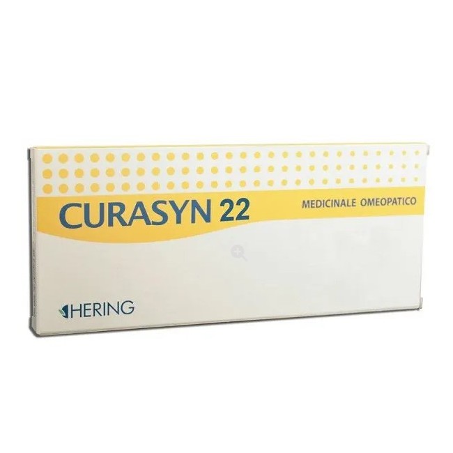 Confezione da 30 capsule da 500mg di Hering Curasyn 22
