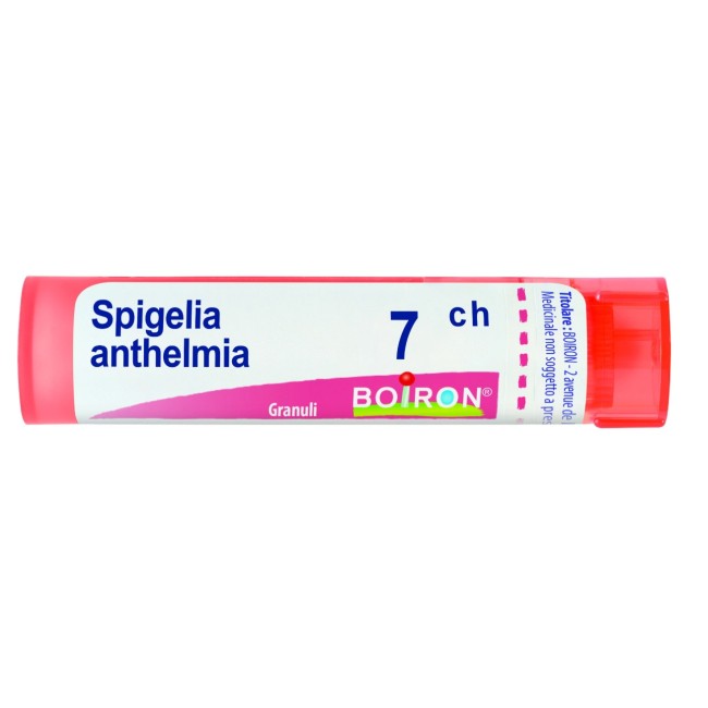 Tubo da 80 granuli, circa 4g di Boiron Spigelia Anthelmia 7ch