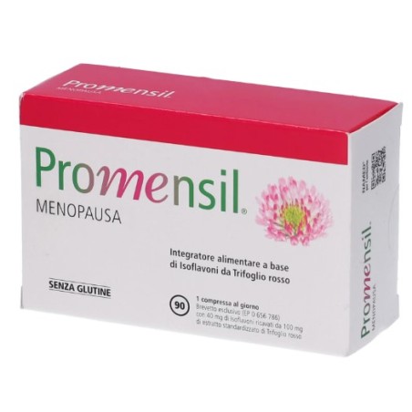 Confezione da 90 compresse di Promensil Menopausa Confezione da 90 compresse di Promensil Menopausa