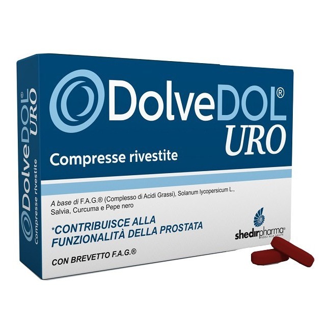 Shedir Pharma Dolvedol Uro 20 Compresse Rivestite Da 1,76 G