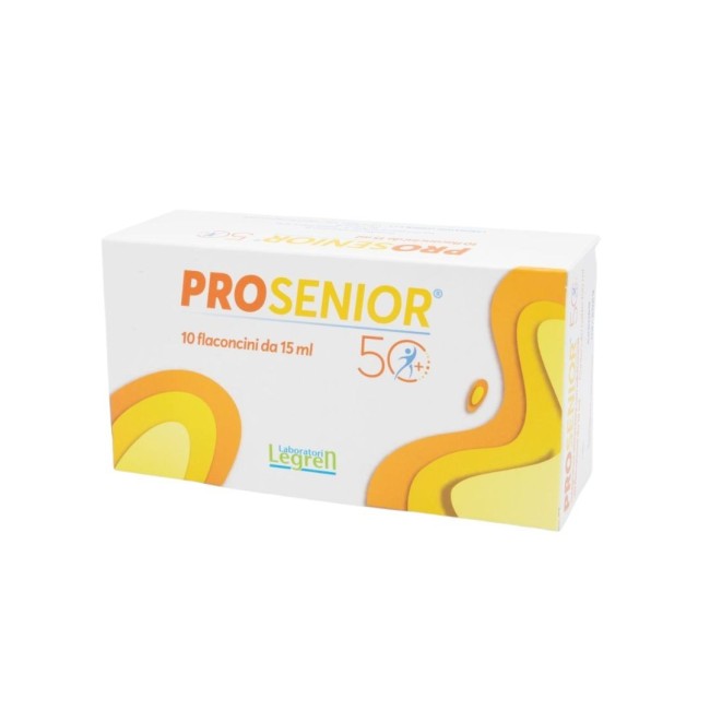 Laboratori Legren Prosenior 10 Flaconcini Da 15 Ml Con Edulcoranti