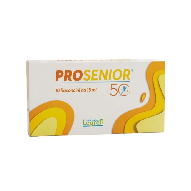Laboratori Legren Prosenior 10 Flaconcini Da 15 Ml Con Edulcoranti