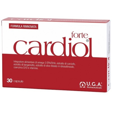 U. G. A. Nutraceuticals Cardiol Forte 30 Softgel Formula Rinnovata Senza Glutine