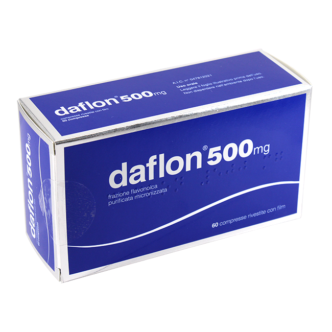 Gmm Farma Daflon 60 Compresse Rivestite 500mg