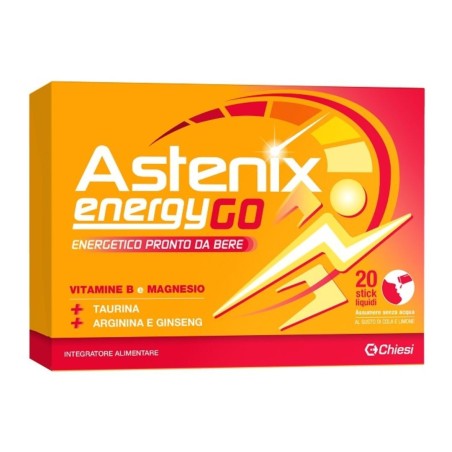 Chiesi Farmaceutici Astenix Energy Go 20 Bustine