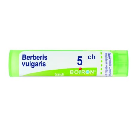 Flacone da 80 granuli (4g) di Boiron Berberis Vulgaris  5ch