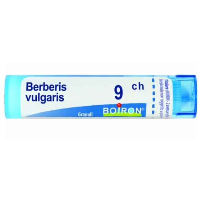 Confezione da 80 granuli (4g) di Boiron Berberis Vulgaris 9ch Confezione da 80 granuli (4g) di Boiron Berberis Vulgaris 9ch
