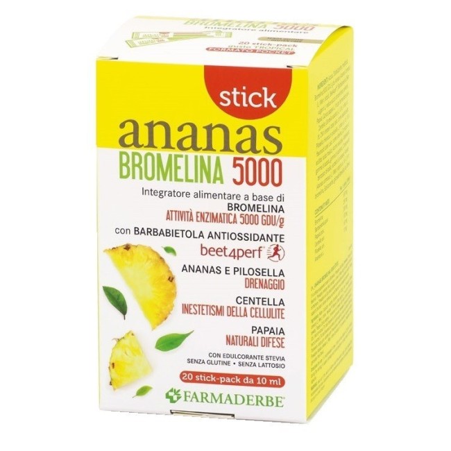 Farmaderbe Ananas Bromelina 5000 20 Stick