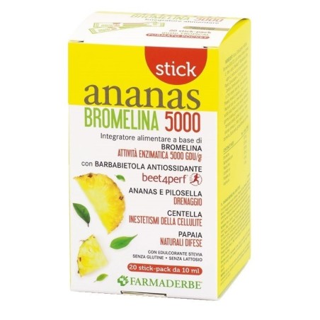 Farmaderbe Ananas Bromelina 5000 20 Stick