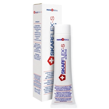 Tubo da 30 ml, comodo per l'applicazione quotidiana e facilmente trasportabile di Skarflex S Crema