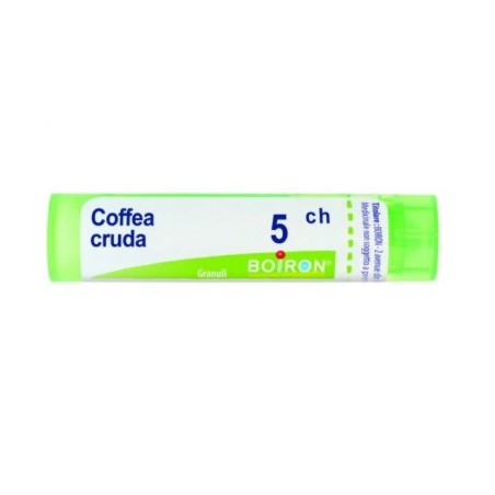 Tubetto da 80 granuli (4g) di Boiron Coffea Cruda Boi 5ch