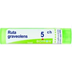 Contenitore multidose da 4g, circa 80 granuli di Boiron Ruta Graveolens 5ch