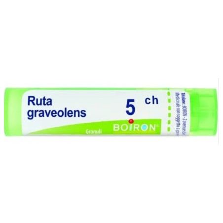 Contenitore multidose da 4g, circa 80 granuli di Boiron Ruta Graveolens 5ch