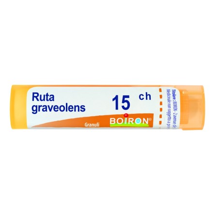 Contenitore multidose da 4g, circa 80 granuli di Boiron Ruta Graveolens 15ch