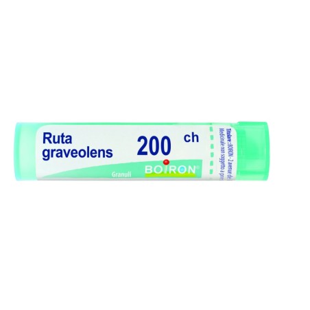 Contenitore multidose da 4g, circa 80 granuli di Boiron Ruta Graveolens 200ch