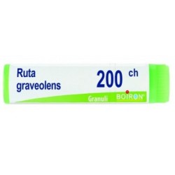 Contenitore monodose da 1g di globuli di Boiron Ruta Graveolens 200ch