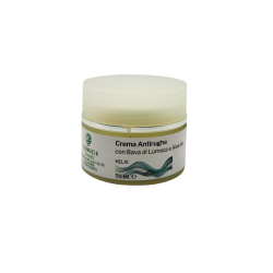 Vasetto da 50 ml di Crema Antirughe Bava Lumaca Acido Ialuronico Aloe E Filtro Solare