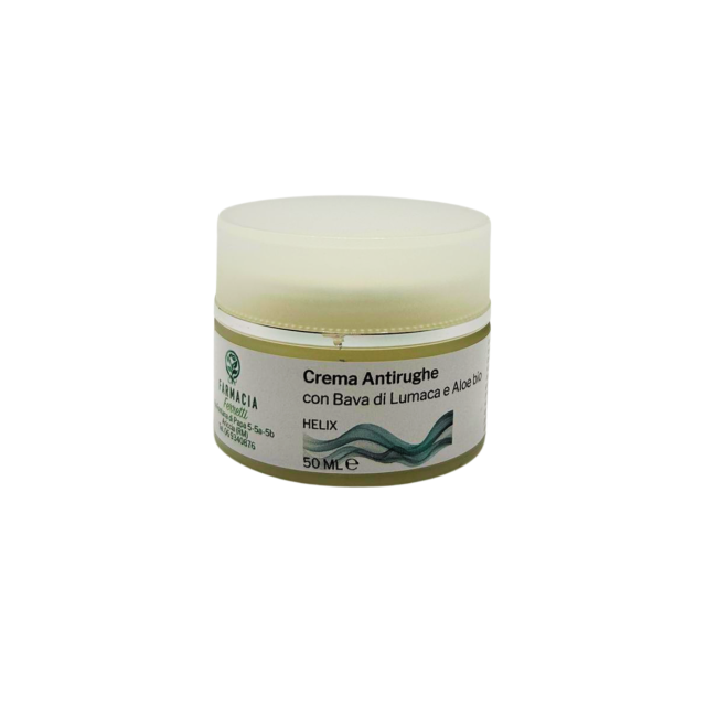Vasetto da 50 ml di Crema Antirughe Bava Lumaca Acido Ialuronico Aloe E Filtro Solare