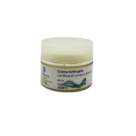 Vasetto da 50 ml di Crema Antirughe Bava Lumaca Acido Ialuronico Aloe E Filtro Solare