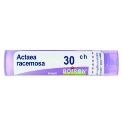 Contenitore multidose da 4g, circa 80 granuli di Boiron Actaea Racemosa 30ch