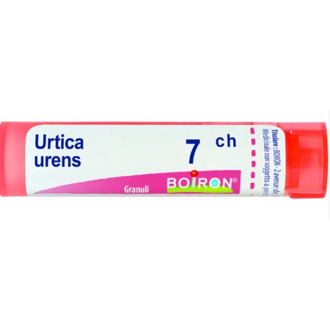 Contenitore multidose da 4g, circa 80 granuli di Boiron Urtica Urens 7ch 80gr