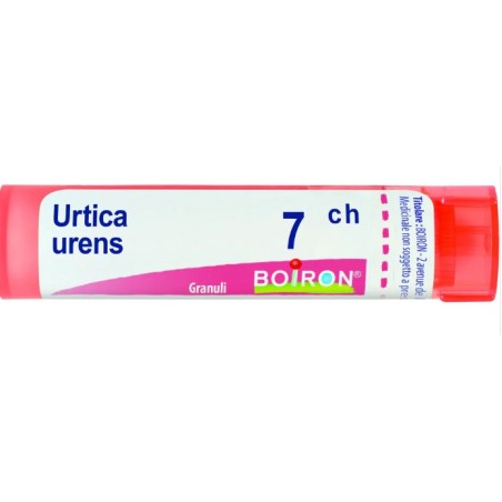 Contenitore multidose da 4g, circa 80 granuli di Boiron Urtica Urens 7ch 80gr
