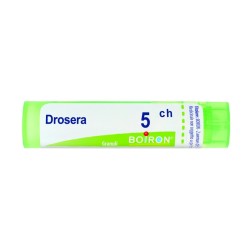 Contenitore multidose da 4g, circa 80 granuli di Boiron Drosera 5ch