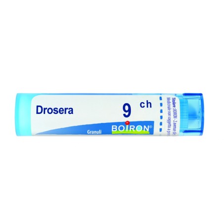 Contenitore multidose da 4g, circa 80 granuli di Boiron Drosera 9ch