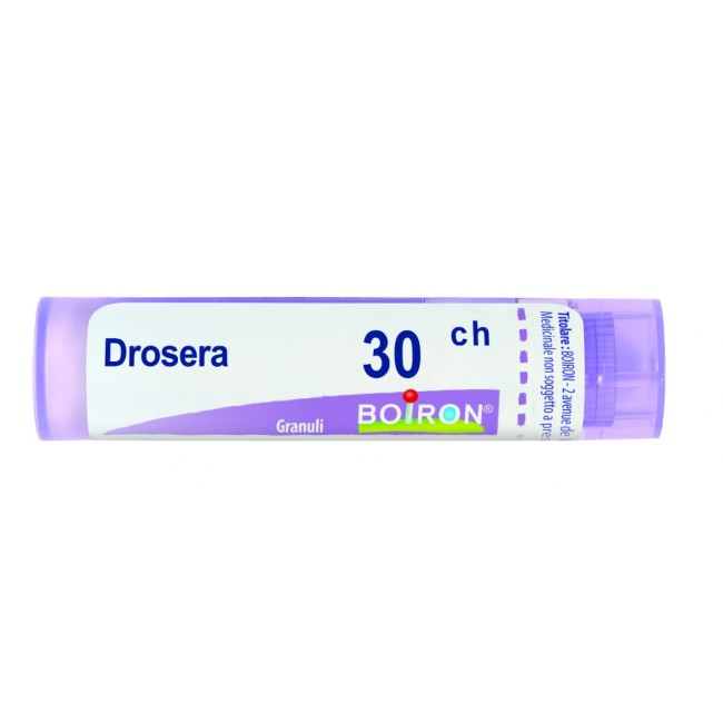 Contenitore multidose da 4g, circa 80 granuli di Boiron Drosera 30ch