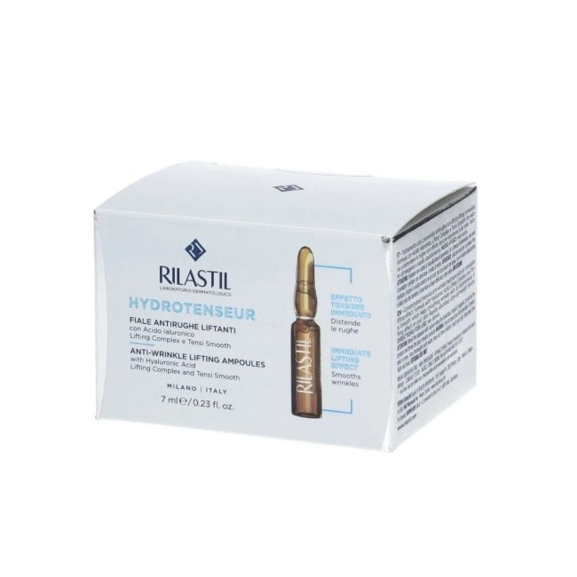 Confezione da 7 fiale da 1 ml di Ist. Ganassini Rilastil Hydrotenseur Fiale Antirughe Liftanti