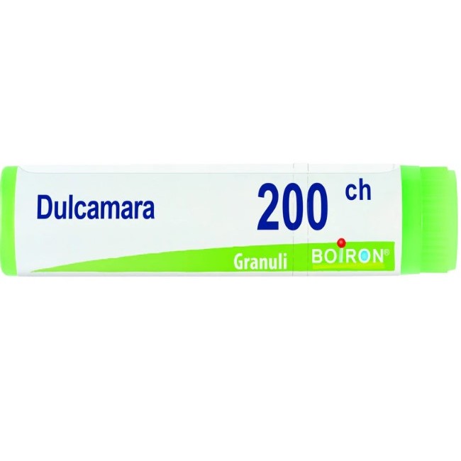 Contenitore monodose da 1g di globuli di Boiron Dulcamara Boi 200ch