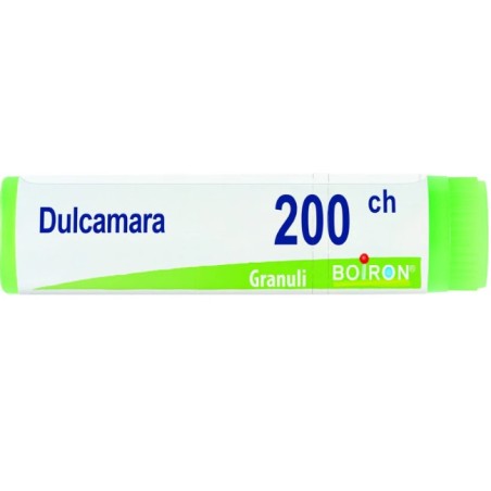 Contenitore monodose da 1g di globuli di Boiron Dulcamara Boi 200ch